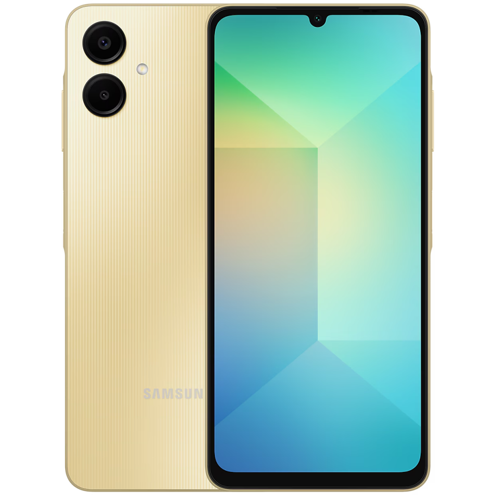 Смартфон Samsung Galaxy A06 4/64Gb Gold (SM-A065FZDDSKZ)