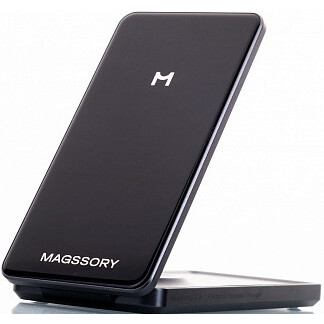 Беспроводное зарядное устройство Magssory Flip Black - WCH014a