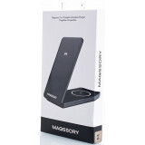 Беспроводное зарядное устройство Magssory Flip Black (WCH014a)