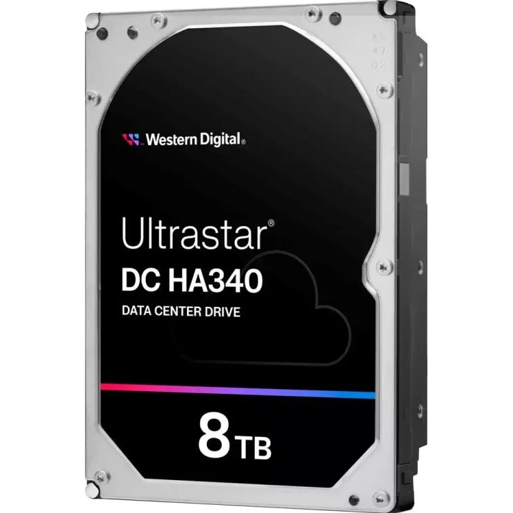 Жёсткий диск 8Tb SATA-III WD Ultrastar DC HA340 (0B46951/0B47489) - WUS721208BLE604