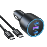 Автомобильное зарядное устройство UGREEN 130W USB-C Car Charger Black (CD293) (90889)