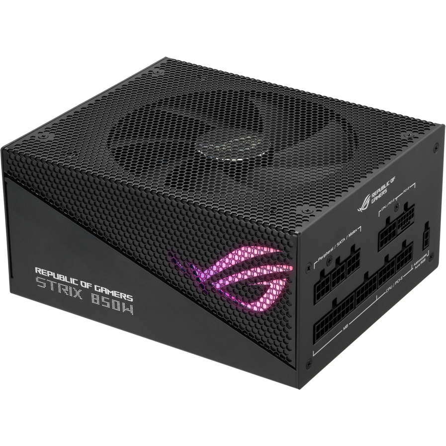 Блок питания 850W ASUS ROG STRIX Gold Aura Edition (ROG-STRIX-850G-AURA-GAMING) - 90YE00P2-B0NA00