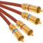 Кабель 2x RCA (M) - 2x RCA (M), 1.5м, Van den Hul The Bay C5 Hybrid B03BA015