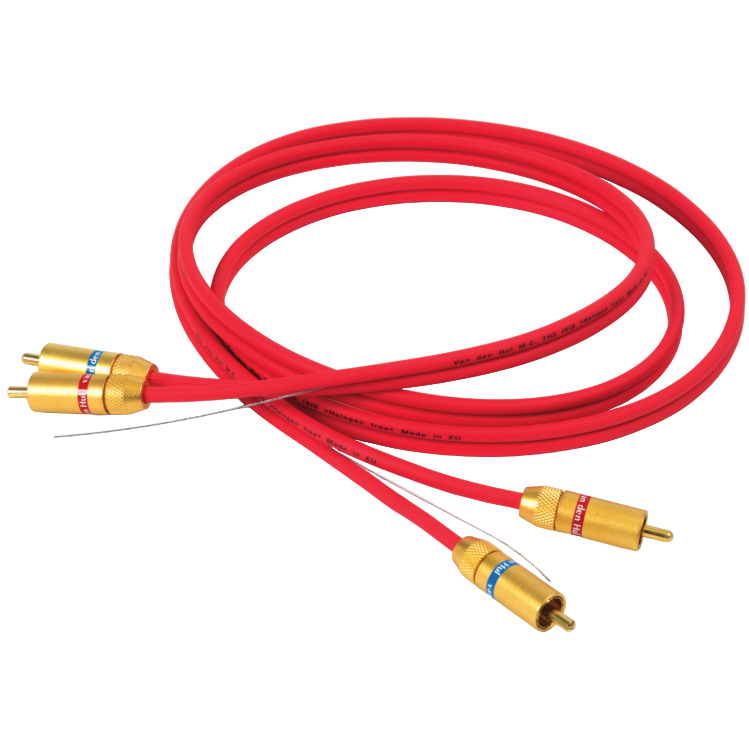 Кабель 2x RCA (M) - 2x RCA (M), 1.5м, Van den Hul The Isis B64AA015