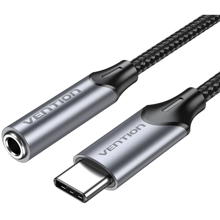 Кабель USB Type-C - 3.5 Jack, 0.1м, Vention BGMHA