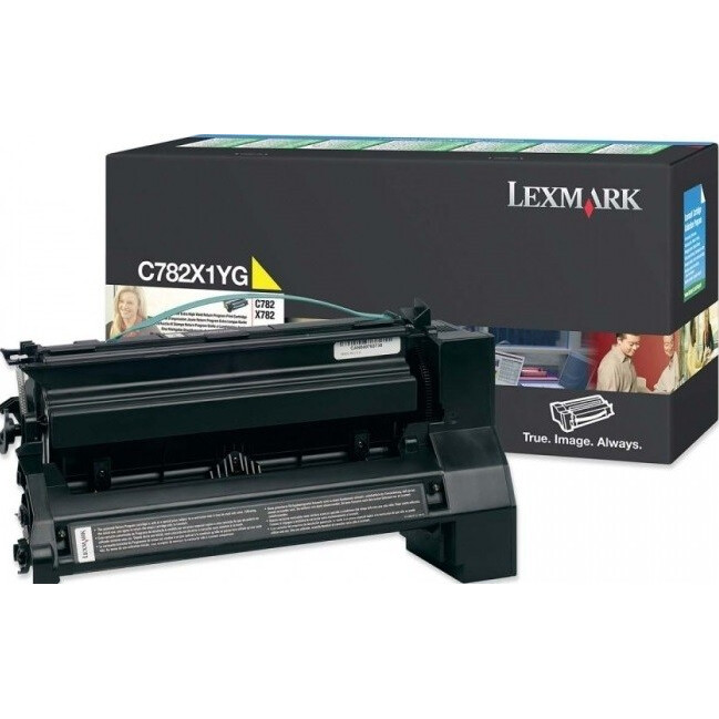 Картридж Lexmark C782X1YG Yellow