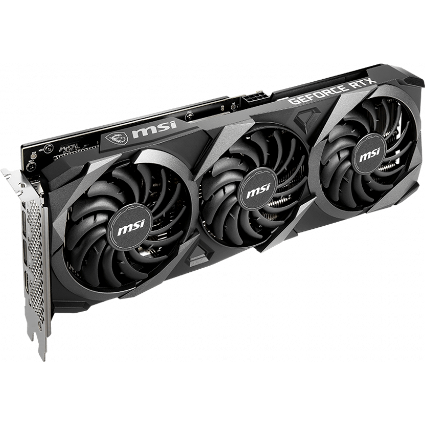 ..... Видеокарта NVIDIA GeForce RTX 3060 MSI 12Gb (RTX 3060 VENTUS 3X 12G OC) (1132) из ремонта