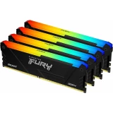 Оперативная память 64Gb DDR4 2666MHz Kingston Fury Beast Black RGB (KF426C16BB2AK4/64) (4x16Gb KIT)