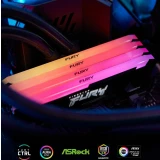 Оперативная память 64Gb DDR4 2666MHz Kingston Fury Beast Black RGB (KF426C16BB2AK4/64) (4x16Gb KIT)