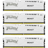 Оперативная память 64Gb DDR5 6000MHz Kingston Fury Beast White (KF560C40BWK4-64) (4x16Gb KIT)