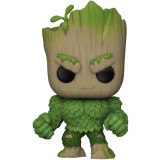 Фигурка Funko POP! Bobble Marvel We Are Groot Groot as Hulk (81338)