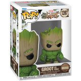 Фигурка Funko POP! Bobble Marvel We Are Groot Groot as Hulk (81338)