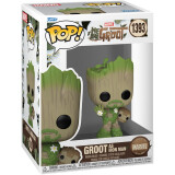 Фигурка Funko POP! Bobble Marvel We Are Groot Groot as Iron Man (79516)