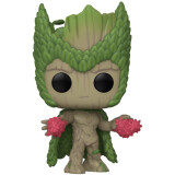 Фигурка Funko POP! Bobble Marvel We Are Groot Groot as Scarlet Witch (79518)