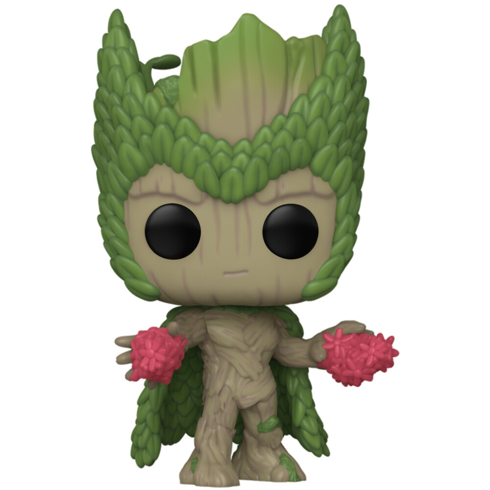 Фигурка Funko POP! Bobble Marvel We Are Groot Groot as Scarlet Witch - 79518