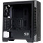 ..... Корпус Zalman S3 TG Black (0597) царапина на стекле - фото 4