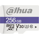 ..... Карта памяти 256Gb MicroSD Dahua С100 (DHI-TF-C100/256GB), Б/У, повреждена упаковка