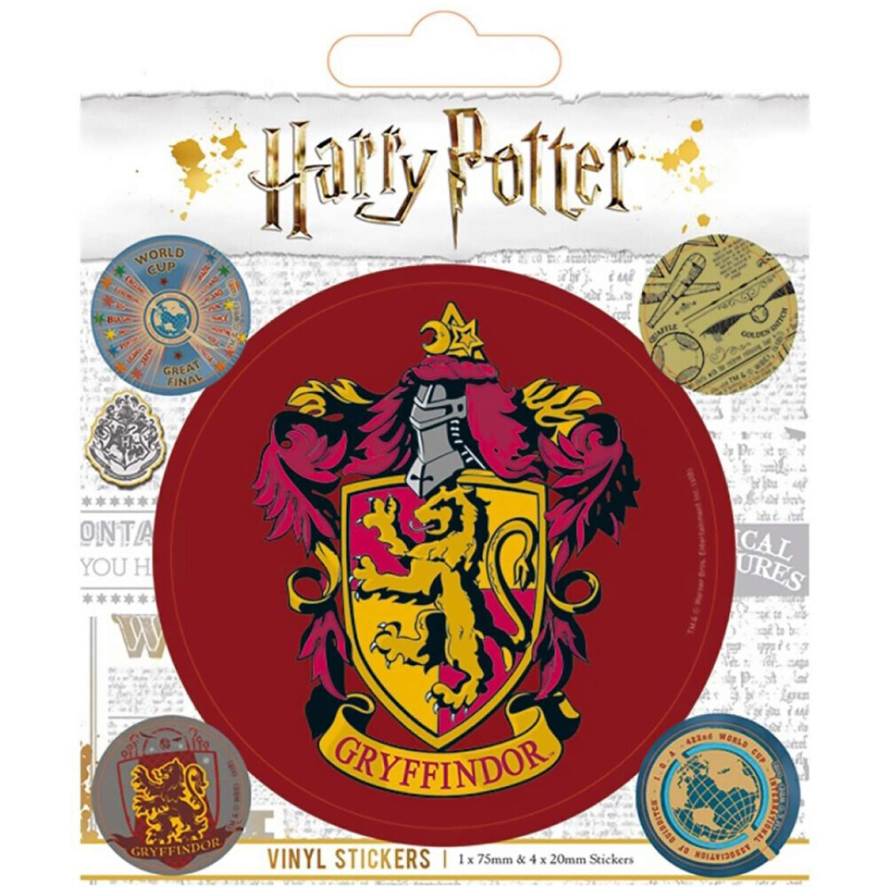 Наклейки Pyramid International Harry Potter (Gryffindor) Vinyl Sticker Pack - PS7388