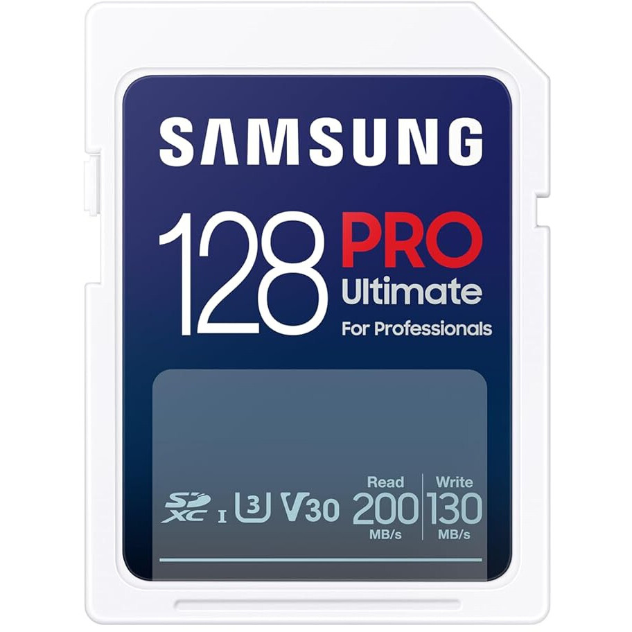 Карта памяти 128Gb SD Samsung PRO Ultimate (MB-SY128S/WW)