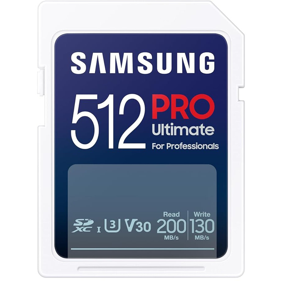 Карта памяти 512Gb SD Samsung PRO Ultimate (MB-SY512S/WW)