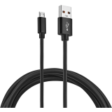 Кабель USB A (M) - microUSB B (M), 1.5м, KingPrice KP-MICROUSB-2.4A-1.5M