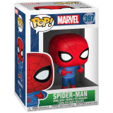 Фигурка Funko POP! Bobble Marvel Holiday Spider-Man with Ugly Sweater (33983)