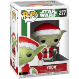 Фигурка Funko POP! Bobble Star Wars Holiday Santa Yoda (33885)