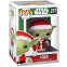 Фигурка Funko POP! Bobble Star Wars Holiday Santa Yoda - 33885 - фото 2