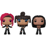 Фигурка Funko POP! Rocks TLC Scrubs T-Boz/Left Eye/Chilly 3PK (79709)