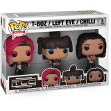 Фигурка Funko POP! Rocks TLC Scrubs T-Boz/Left Eye/Chilly 3PK (79709)