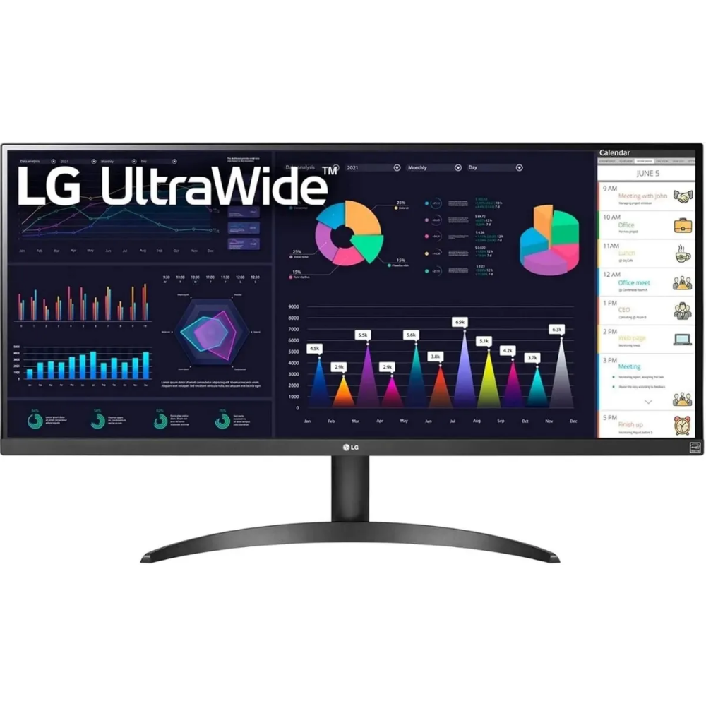 Монитор LG 34" 34WQ500-B UltraWide