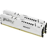 Оперативная память 64Gb DDR5 6000MHz Kingston Fury Beast White (KF560C30BWEK2-64) (2x32Gb KIT)