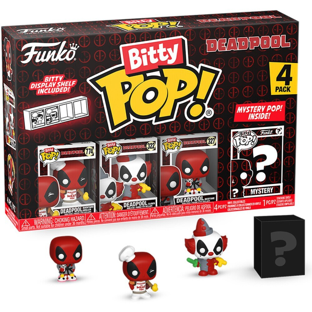 Фигурка Funko Bitty POP! Deadpool 4PK (84959)