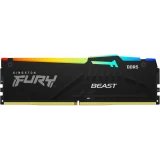 Оперативная память 32Gb DDR5 6000MHz Kingston Fury Beast Black RGB (KF560C30BBEA-32)