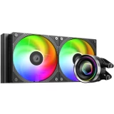 Система жидкостного охлаждения ID-COOLING FX240 Infinity ARGB BLACK (FX240 INF)