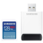 Карта памяти 128Gb SD Samsung PRO Plus + SD адаптер (MB-SD128SB/WW)