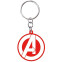 Брелок ABYstyle Marvel Avengers logo - ABY270