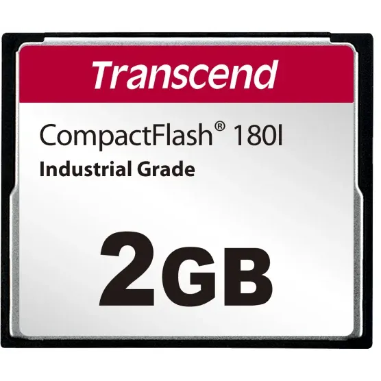 Карта памяти 2Gb Compact Flash Transcend 180I (TS2GCF180I)