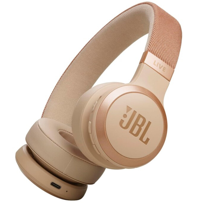 Гарнитура JBL Live 670NC Sandstone - JBLLIVE670NCBLU