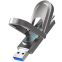 USB Flash накопитель 256Gb Netac US9 - NT03US9C-256G-32TA - фото 3