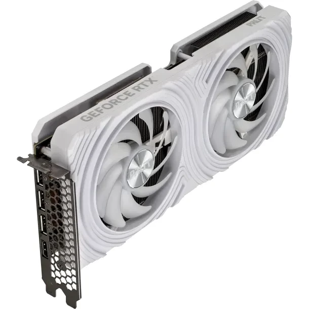 Видеокарта NVIDIA GeForce RTX 4070 Palit White OC 12Gb (NE64070S19K9-1048L)