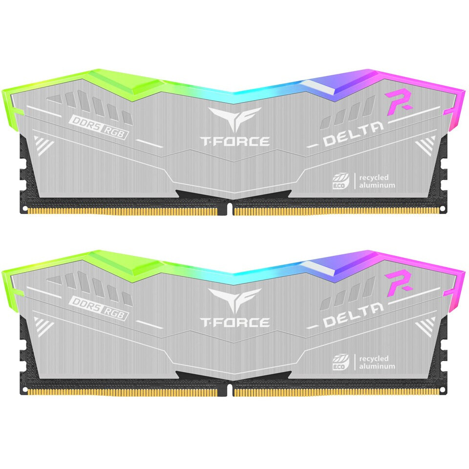 Оперативная память 32Gb DDR5 6000MHz Team T-Force Delta RGB ECO (FF2D532G6000HC38GDC01) (2x16Gb KIT)