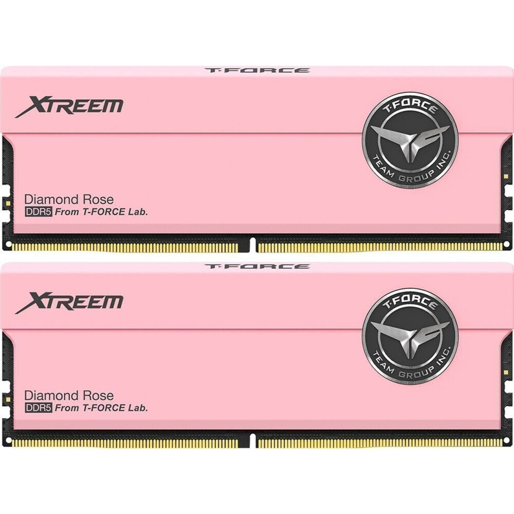 Оперативная память 32Gb DDR5 7600MHz Team T-Force Xtreem Pink (FFPD532G7600HC36FDC01) (2x16Gb KIT)