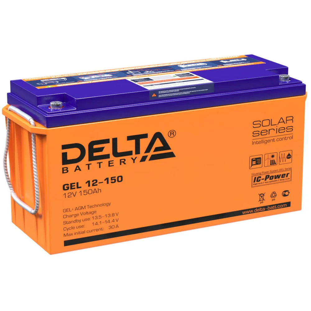 Аккумуляторная батарея Delta GEL 12-150