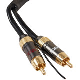 Кабель 2x RCA (M) - 2x RCA (M), 5м, KICX RCA-05 (9100130)