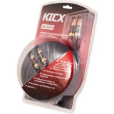 Кабель 2x RCA (M) - 2x RCA (M), 5м, KICX RCA-05 (9100130)