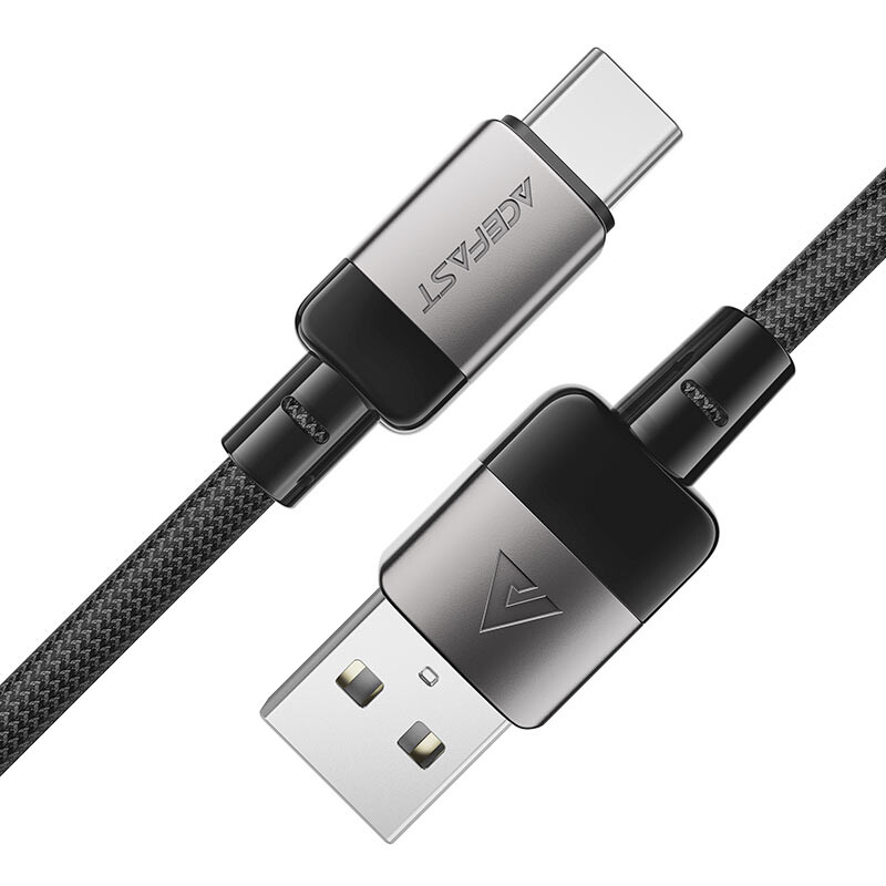 Кабель USB - USB Type-C, 1.2м, ACEFAST AF-C9-04-BK