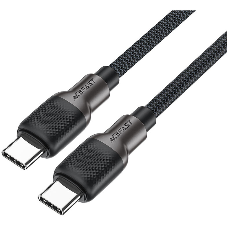 Кабель USB Type-C - USB Type-C, 1.2м, ACEFAST AF-C10-03-BK