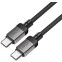 Кабель USB Type-C - USB Type-C, 1.2м, ACEFAST AF-C9-03-BK