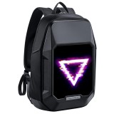 Рюкзак для ноутбука Divoom Cyberbag Pixel Art LED Backpack Black (90100058245)